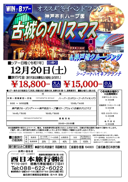 古城のクリスマスツアー